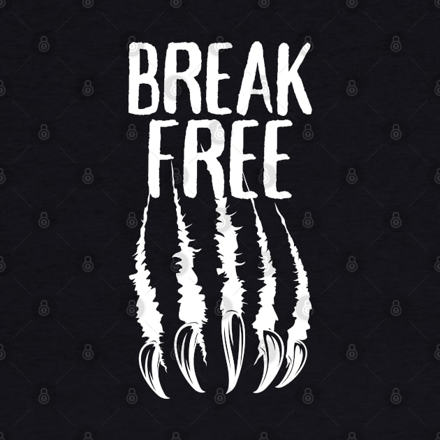 Break Free - claw marks by RIVEofficial